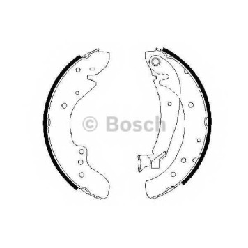 Комплект тормозных колодок для CITROEN JUMPER(230,230L,230P,244,Z#) / FIAT DUCATO(230,230L) / PEUGEOT BOXER(230L,230P,244,Z#,ZCT#) <b>BOSCH 0 986 487 521</b>