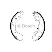 Комплект тормозных колодок для OPEL CORSA(F08,F68,W5L), TIGRA TwinTop <b>BOSCH 0 986 487 614</b>
