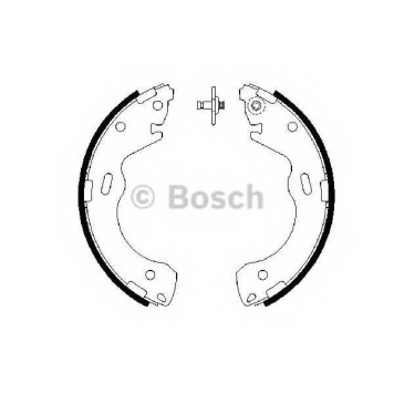 Комплект тормозных колодок для FORD MAVERICK / MAZDA 626(GF), PREMACY(CP) <b>BOSCH 0 986 487 654</b>