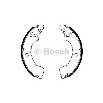 Комплект тормозных колодок для NISSAN ALMERA(N16), PRIMERA(P11) <b>BOSCH 0 986 487 691</b>