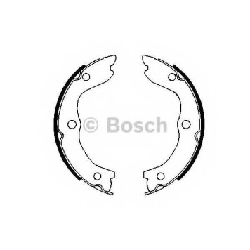 Комплект колодок стояночной тормозной системы BOSCH 0 986 487 698