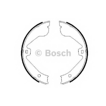 Комплект колодок стояночной тормозной системы BOSCH 0 986 487 705