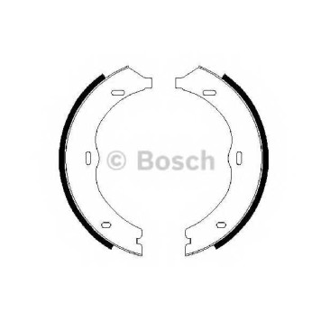 Комплект колодок стояночной тормозной системы BOSCH 0 986 487 718
