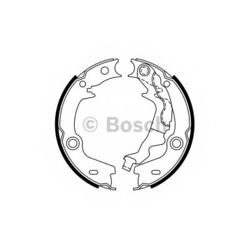 Комплект колодок стояночной тормозной системы BOSCH 0 986 487 761