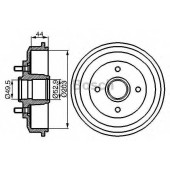 Тормозной барабан BOSCH 0 986 477 102