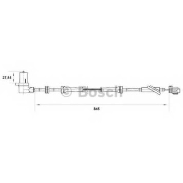 Датчик частоты вращения колеса BOSCH 0 265 006 703