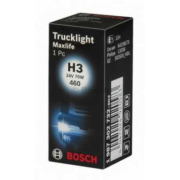 Лампа накаливания H3 24В 70Вт BOSCH 1 987 302 732