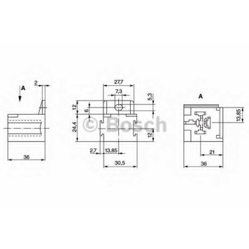 Контактная группа реле BOSCH 3 334 485 008-1