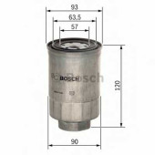 Фильтр топливный BOSCH F 026 402 063