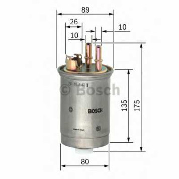 Фильтр топливный BOSCH 0 450 906 357