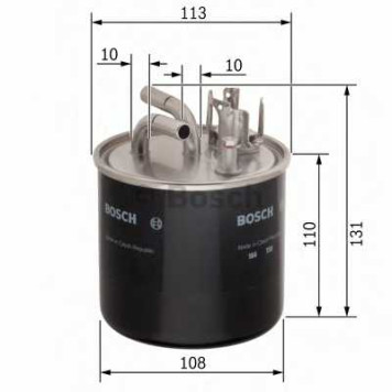 Фильтр топливный BOSCH 0 450 906 458