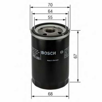 Фильтр масляный BOSCH 0 986 452 058