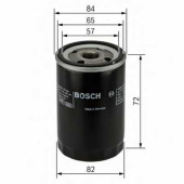 Фильтр масляный BOSCH 0 451 103 275