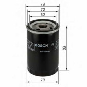 Фильтр масляный BOSCH 0 451 103 363