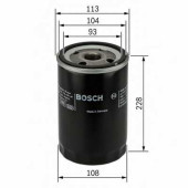 Фильтр масляный BOSCH F 026 407 048