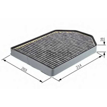 Фильтр салонный BOSCH 1 987 432 367