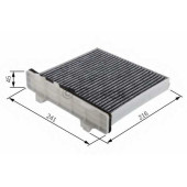 Фильтр салонный BOSCH 1 987 432 498