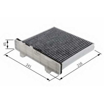 Фильтр салонный BOSCH 1 987 432 498