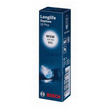 Лампа накаливания W5W 12В 5Вт BOSCH 1 987 302 286