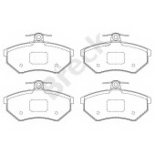 Колодки тормозные дисковые для VW CADDY, GOLF, JETTA, LUPO, PASSAT, POLO, SCIROCCO, VENTO <b>BRECK 20168 00 701 00</b>