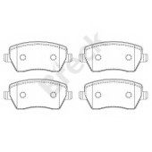 Колодки тормозные дисковые для NISSAN MICRA(K12), NOTE(E11) <b>BRECK 23973 00 702 00</b>