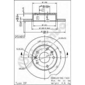 Тормозной диск BREMBO 08.7814.11