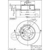 Тормозной диск BREMBO 08.4926.10