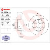 Тормозной диск BREMBO 08.9759.20