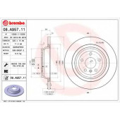 BREMBO 08A95711 - диск тормозной задний 08.A957.11