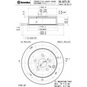 Тормозной диск BREMBO 08.A273.21