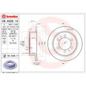 Тормозной диск BREMBO 08.A329.11