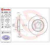 Тормозной диск BREMBO 08.A332.11