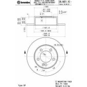 Тормозной диск BREMBO 08.A651.10