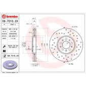 Тормозной диск BREMBO 09.7010.2X