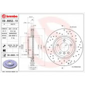 Тормозной диск BREMBO 09.8952.1X