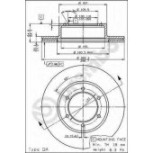 Тормозной диск BREMBO 09.5173.14
