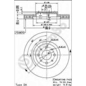 Тормозной диск BREMBO 09.5180.30