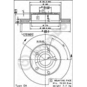 BREMBO 09885210 - диск тормозной передний 09.8852.10 (305х26) 5 отв