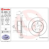 Тормозной диск BREMBO 09.9905.11