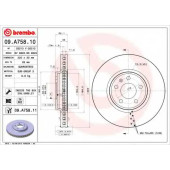 BREMBO 09A75811 - диск тормозной передний 09.A758.11 (320х30) 5 отв