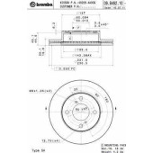 Тормозной диск BREMBO 09.B492.10