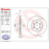 Тормозной диск BREMBO 09.A302.11