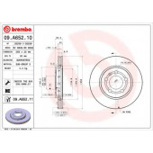 Тормозной диск BREMBO 09.A652.11
