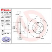 Тормозной диск BREMBO 09.A706.11