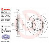 Тормозной диск BREMBO 09.A804.33