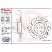 Тормозной диск BREMBO 09.A822.11