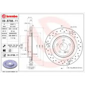 Тормозной диск BREMBO 09.B788.11