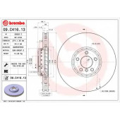Тормозной диск BREMBO 09.C416.13