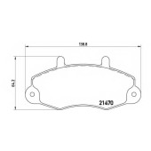 Колодки тормозные дисковые для FORD TRANSIT TOURNEO, TRANSIT(E# #) <b>BREMBO P 24 032 / 21470</b>