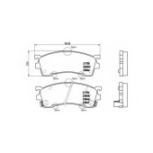 Колодки тормозные дисковые для MAZDA 323 F(BJ), 626(GE,GF,GW), FAMILIA(BJ), MX-6(GE), PREMACY(CP), XEDOS 6(CA) <b>BREMBO P 49 023 / 21754</b>